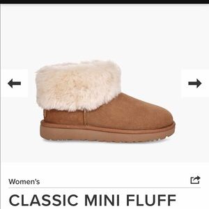 Classic mini fluff UGG boots! BRAND NEW